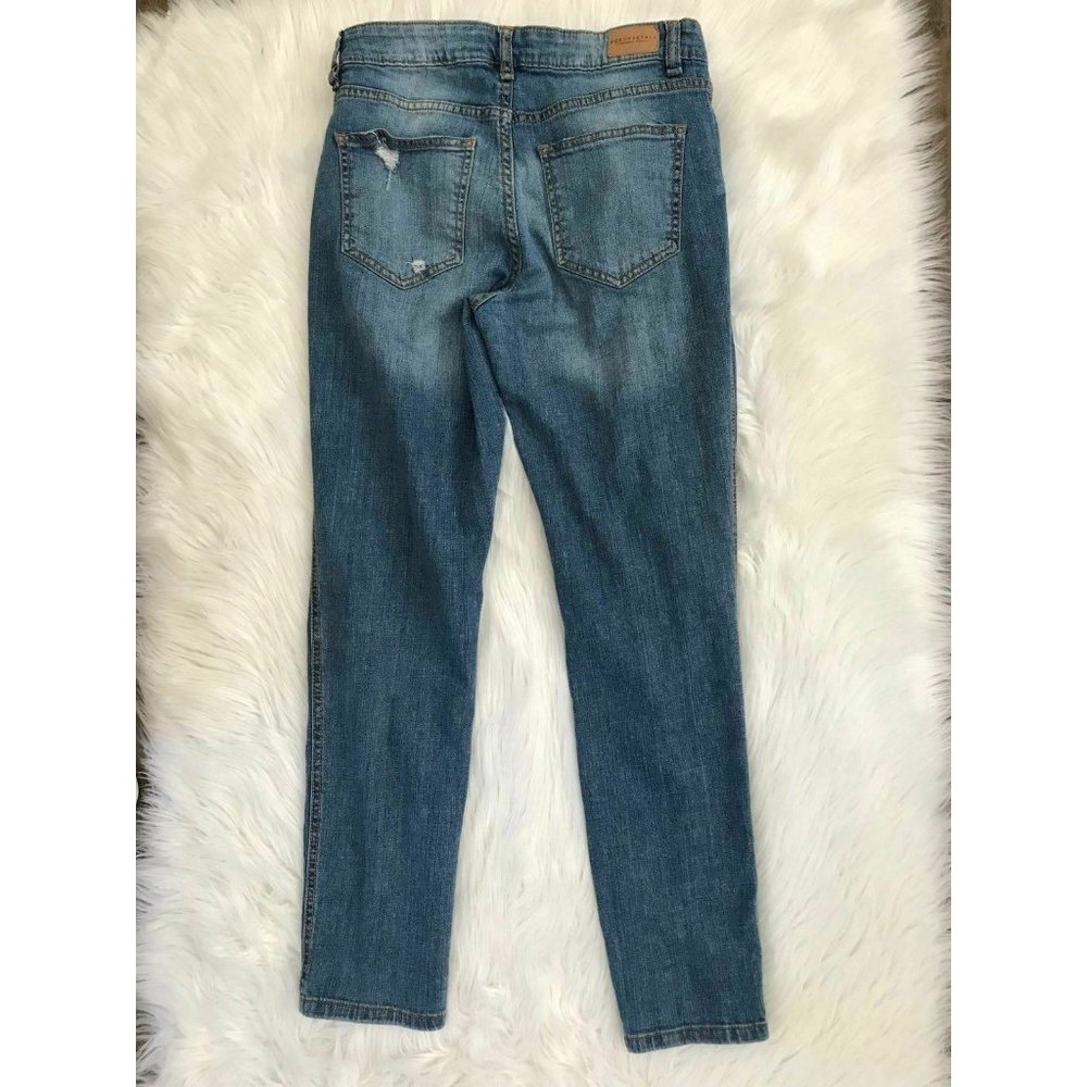 Aeropostale Skinny Slim Jeans 4R Distressed Womens - Picture 2 of 9